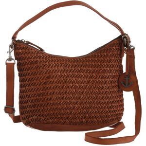 HARBOUR 2nd Hobo »Cathrin«, in geflochtener Optik charming cognac Größe B/H/T: 29 cm x 20 cm x 13 cm