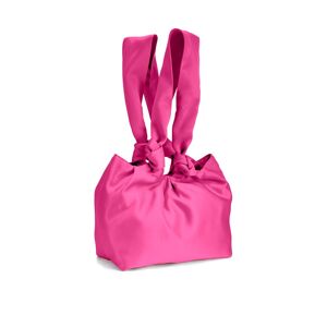 LASCANA Umhängetasche, aus Satin in modischen Knallfarben, Handtasche,... pink Größe B/H/T: 38 cm x 28 cm x 12 cm