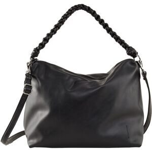 TOM TAILOR Damen Leah Beuteltasche, schwarz, Uni, Gr. ONESIZE