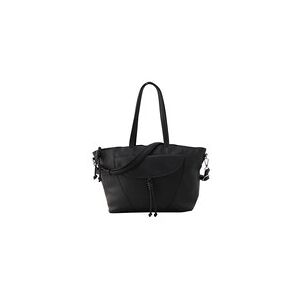 TOM TAILOR Damen Malia Shopper, schwarz, Uni, Gr. ONESIZE