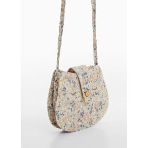 MANGO BABY Tasche mit Blumenmuster - Blau - U - weiblich