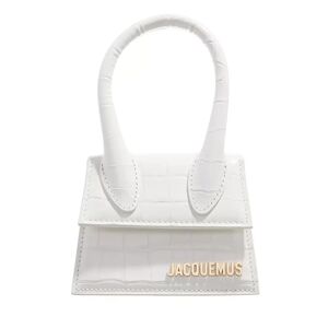 Jacquemus Henkeltasche - Le Chiquito Top Handle Bag Leather - Gr. unisize - in Weiß - für Damen