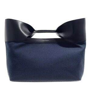 Alexander McQueen Henkeltasche - The Bow Large Handle Bag - Gr. unisize - in Blau - für Damen