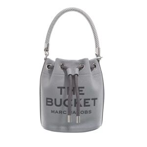Marc Jacobs Henkeltasche - The Leather Bucket Bag - Gr. unisize - in Grau - für Damen
