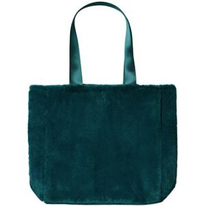 Tchibo - Teddy-Tasche - Petrol Polyester   female