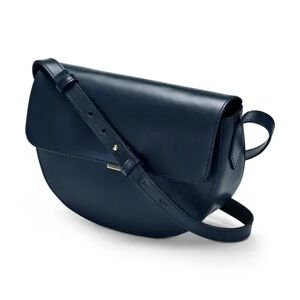 Tchibo - Lederhandtasche »Saddle Bag« - Dunkelblau Rindsleder   female