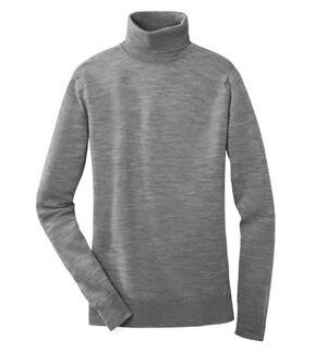 John Smedley Handtaschen-Pulli und -Rolli, Rolli - 36 - Grau