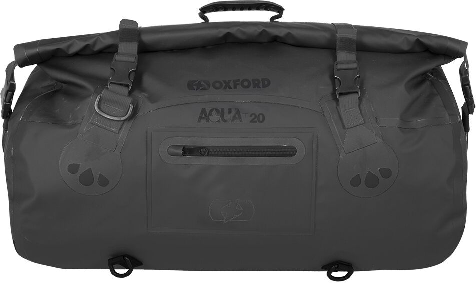 Oxford Aqua T-20 Motorrad Reisetasche 11-20l Schwarz