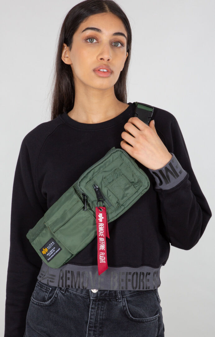 Alpha Industries Crew Utility Tasche Einheitsgröße Grün