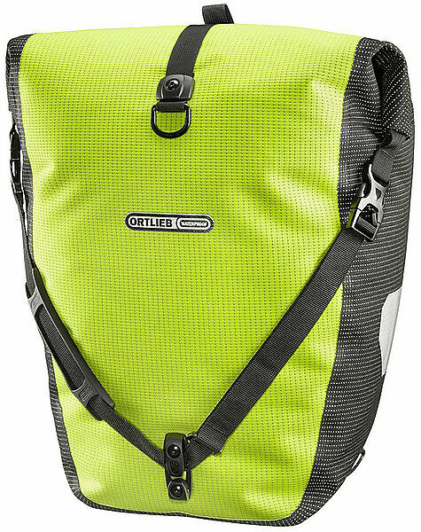 ORTLIEB Fahrrad-Packtasche Back-Roller High Visibility QL2.1 20L gelb   F5504 Auf Lager Unisex EG