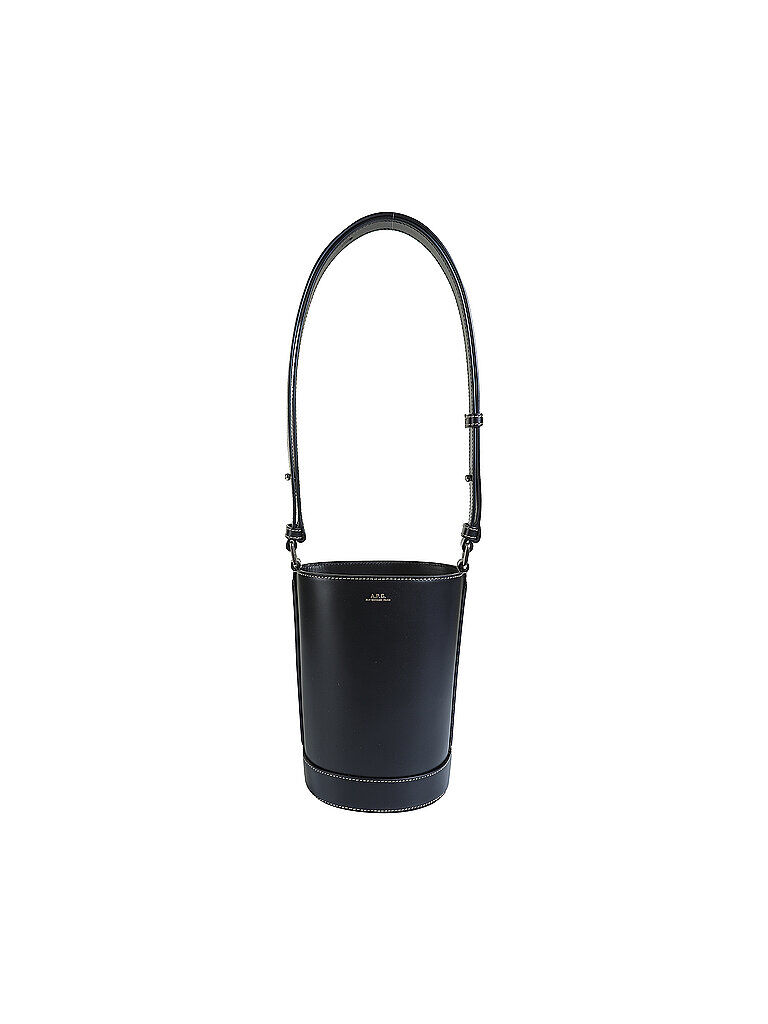 A.P.C. Ledertasche - Bucket Ambre schwarz   Damen   PXAWV-F61555