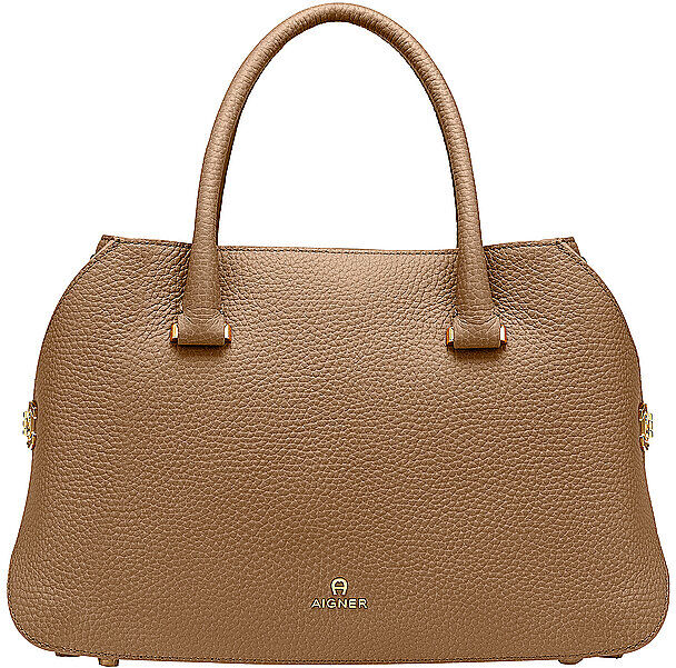 AIGNER Ledertasche - Henkeltasche Milano M beige   Damen   133852