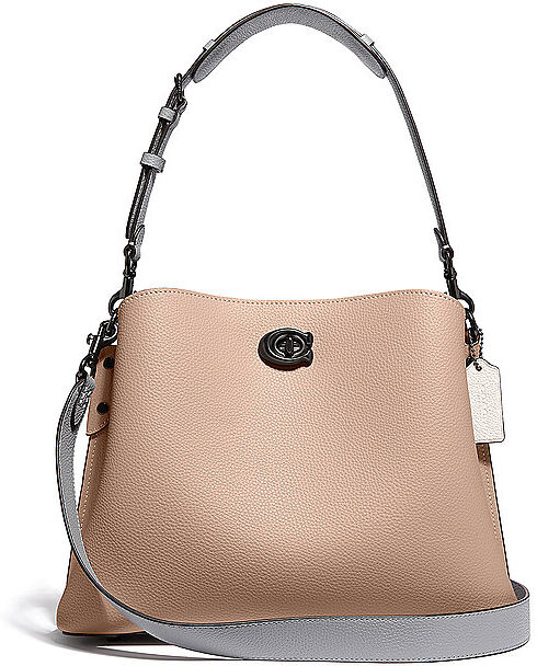 COACH Ledertasche - Hobo Bag Willow beige   Damen   C2590