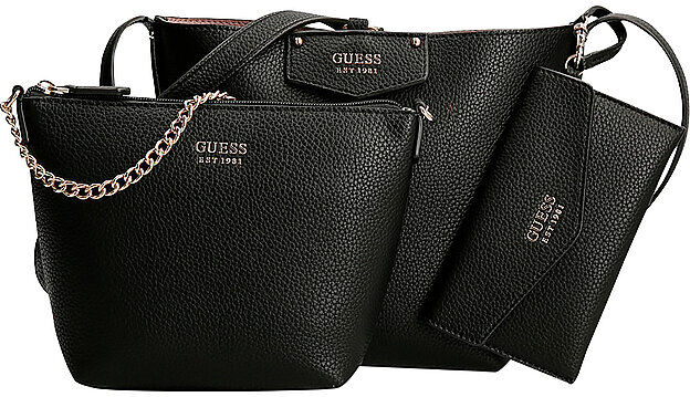 Guess Tasche  - Umhängetasche Brenton schwarz   Damen   HWEVG839001