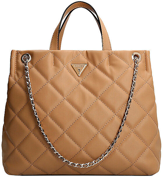 Guess Tasche - Henkeltasche Cessily beige   Damen   HWQG7679240