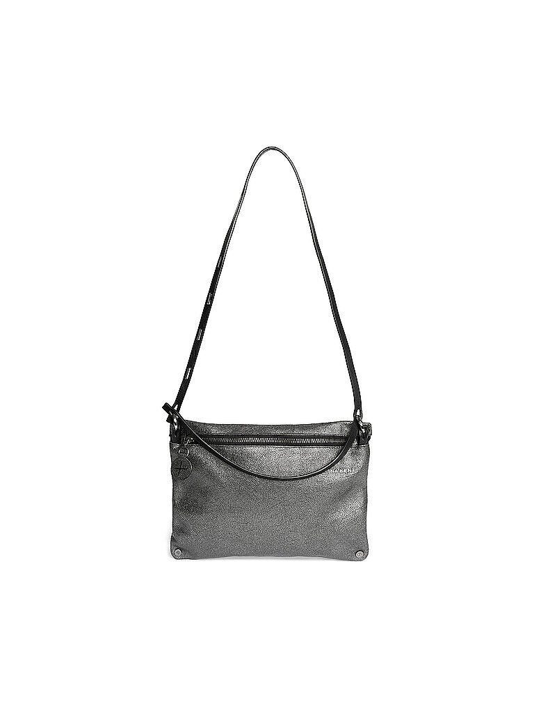 INA KENT Ledertasche - Umhängetasche MOONLIT ed.1 schwarz   Damen   IKMTE1HC02SA01