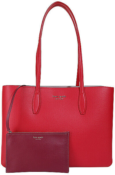 KATE SPADE Ledertasche - Shopper All Day rot   Damen   PXR00297