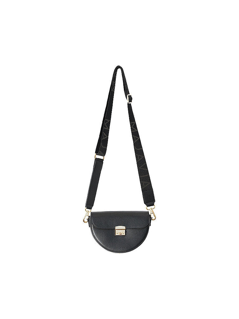 MAJAVIA Ledertasche - Mini Bag schwarz   Damen   K&O OPTION 4