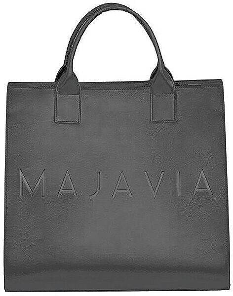 MAJAVIA Ledertasche - Shopper Tote Bag grau   Damen   SQ5780247