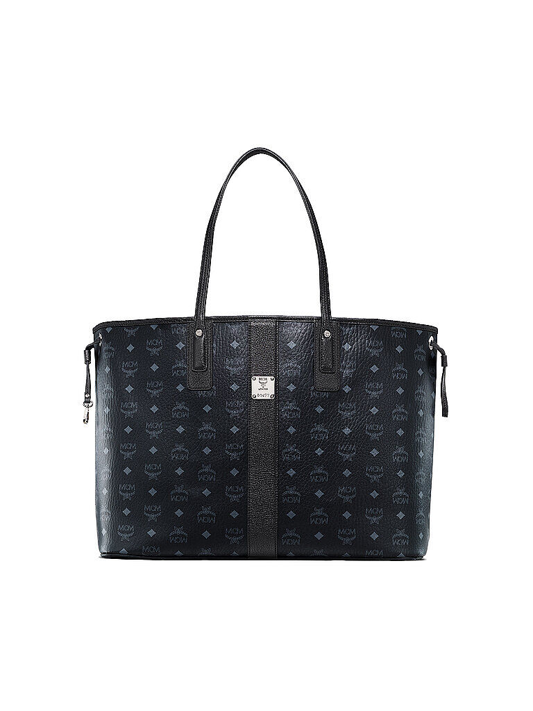 MCM Wende Shopper " Visetos " schwarz   Damen   MWPAAVI01