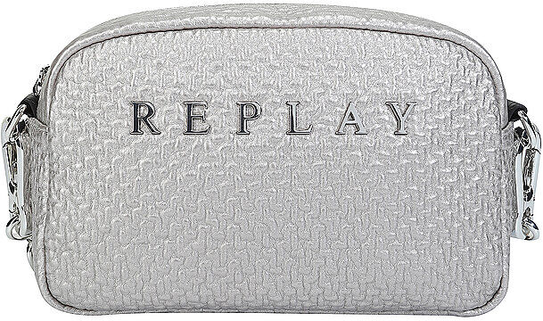 REPLAY Umhängetasche - Mini Bag silber   Damen   FW3198A0423