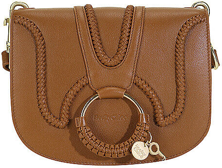 SEE BY CHLOE Ledertasche - Umhängetasche Hana braun   Damen   CHS22SS896A53