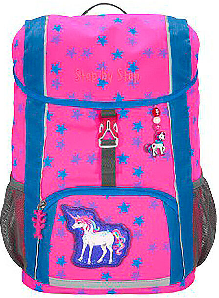 STEP BY STEP KID Rucksack Set 3tlg NEON Colorful Unicorn