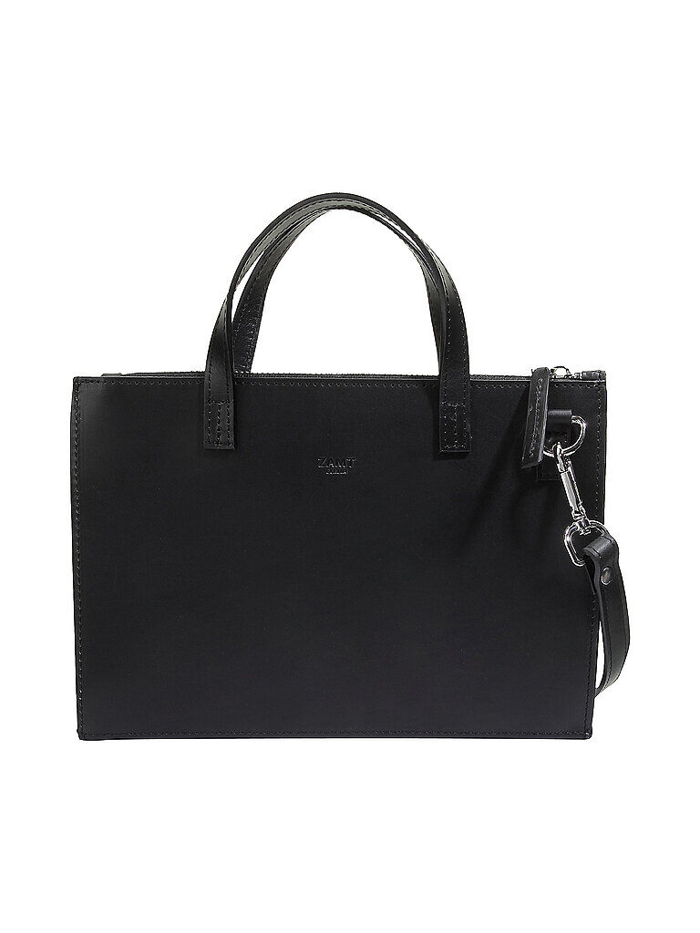 ZAMT Ledertasche - Umhängetasche Leyan Black schwarz   Damen   LEYAN