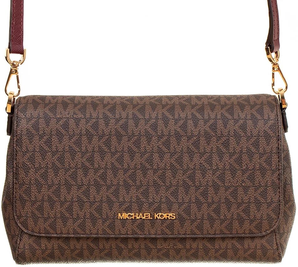 Michael Kors dámská crossbody kabelka Pouchette hnědá