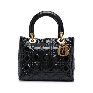 Christian Dior Pre-owned Mini Handtasche mit Cannage-Steppung - Schwarz Einheitsgröße Female