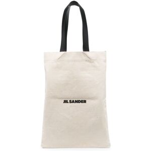 Jil Sander Shopper mit Logo-Print - Nude Einheitsgröße Female