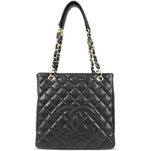 CHANEL Pre-Owned 2008 Petite Shopping Tote bag - Schwarz Einheitsgröße Female