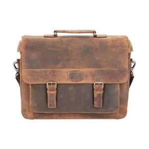 Pride and Soul Aktentasche Leder 37 cm Laptopfach Laptoptaschen