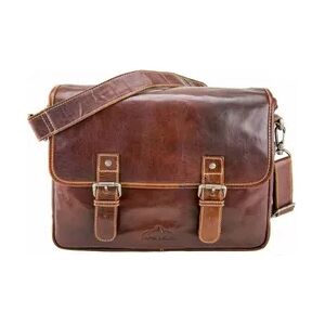 Alpenleder Camera Bag Reporter Brandy