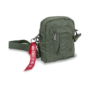 Alpha Industries Crew Carry Bag Umhängetasche sage green