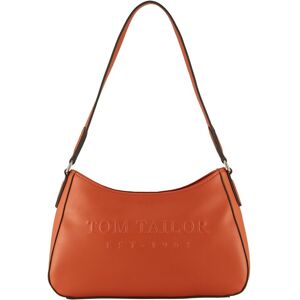 TOM TAILOR Damen Baguette Tasche mit Logo, orange, Uni, Gr. ONESIZE