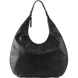 TOM TAILOR Damen Luise Schultertasche, schwarz, Uni, Gr. ONESIZE