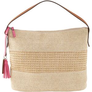 TOM TAILOR Damen Vita Hobo Tasche, beige, Uni, Gr. ONESIZE