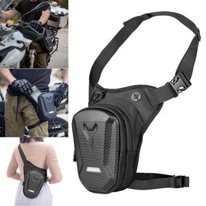 Alwaysstar Männer Frauen Hard Drop Bein Tasche Multi-Funktionale Kreuz-Körper Taschen Taille Pack Für Outdoor Motorrad Radfahren Wandern Wasserdicht