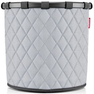 Reisenthel Homebasket Aufbewahrungskorb - frame rhombus light grey - M - Ø 40 cm - 37x40 cm - 30 Liter