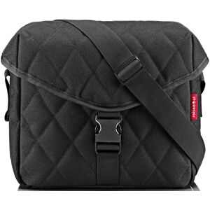 Reisenthel Saddle Schultertasche - rhombus black - 26x22,5x10 cm - 3,5 Liter