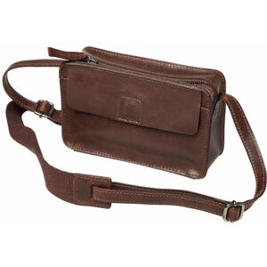 Mey & Edlich Herren Tasche Backstein-Umhängetasche leicht braun 01