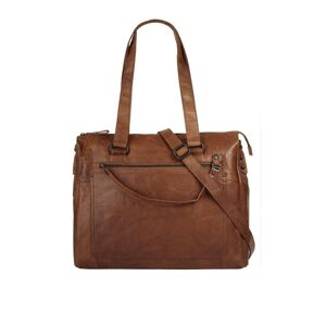 Spikes & Sparrow Shopper Damen Leder, cognac