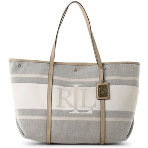 Lauren by Ralph Lauren Lauren Ralph Lauren Shopper Damen Baumwolle gemustert, sand