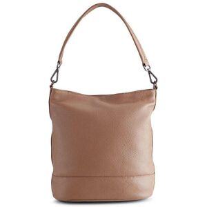 Markberg Schultertasche Damen Leder, beige