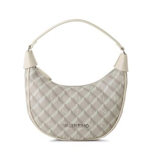 Valentino by Mario Valentino Handtasche Damen Kunstleder gemustert, ecru