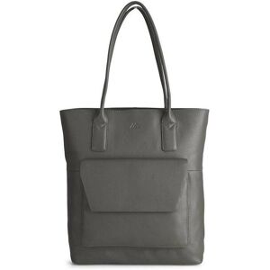 Markberg Shopper Damen Leder, grau