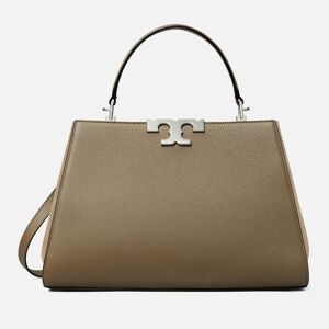 Tory Burch Eleanor Pebble-Grain Leather Satchel Bag