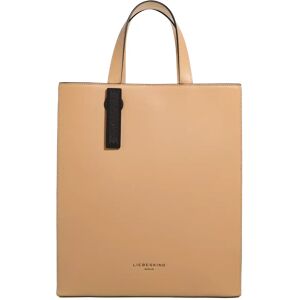 Liebeskind Berlin Tote - Paper Bag Carter Bi-Color Paperbag M - Gr. unisize - in Beige - für Damen