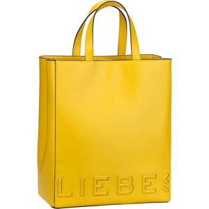 Liebeskind Berlin Paper Bag Logo M  in Gelb (15.3 Liter), Handtasche